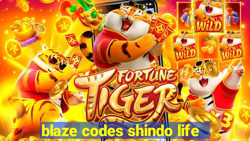 blaze codes shindo life